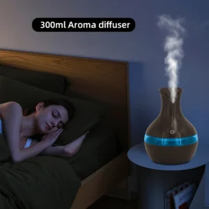 Alternative view of 300ml Aromatherapy Humidifier – Whisper Quiet Cool Mist Diffuser (USB Powered, Essential Oil Compatible)
