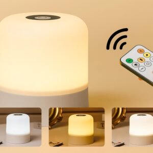 Touch LED Night Light USB Table Lamps Rechargeable Dimmable Bedside Light for Bedroom Decor Home Christmas Gift Child Night Lamp