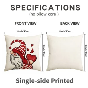 Alternative view of 4-Piece Valentine’s Day Pillow Cover Set – Butterfly Love Envelope Cushion Covers for Wedding & Anniversary Décor
